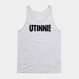 Utinni! (Black) Tank Top